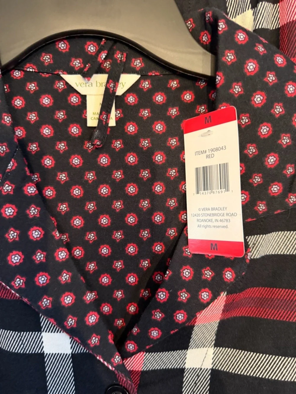 NWT Vera Bradly‎ pajama set